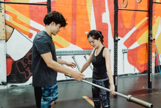 Entraînement en salle de sport